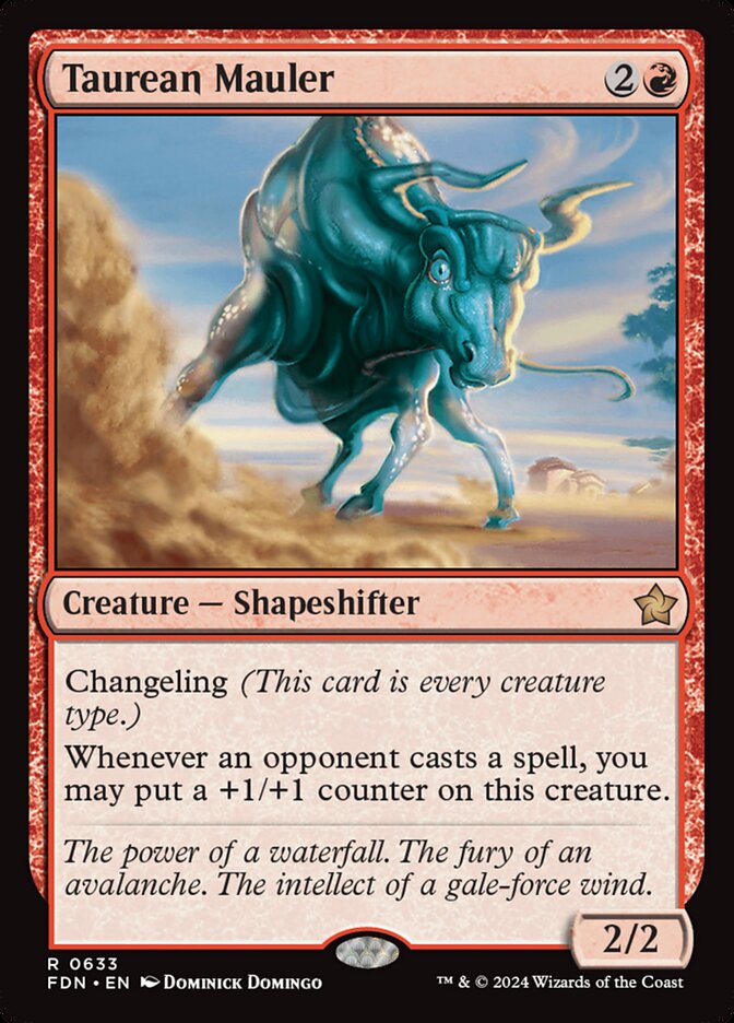 Taurean Mauler 633/291 (Foundations)  | Good Games Morley