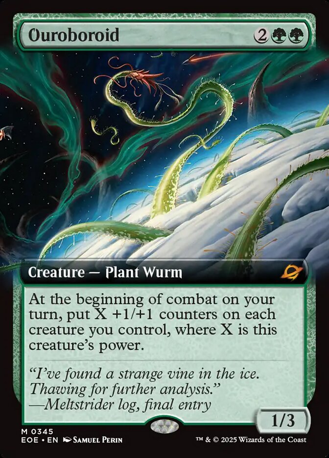 Ouroboroid 345 (Edge of Eternities)  - Extended Art Foil | Good Games Morley