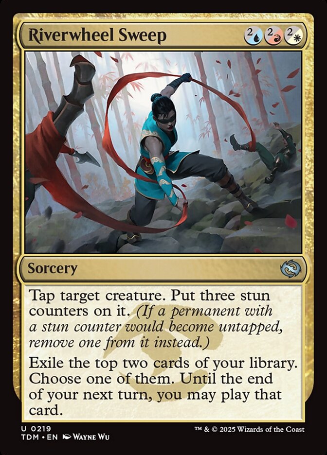 Riverwheel Sweep 219/291 (Tarkir: Dragonstorm)  | Good Games Morley