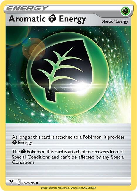 Aromatic Grass Energy 162/185 (SWSH04: Vivid Voltage)  | Good Games Morley