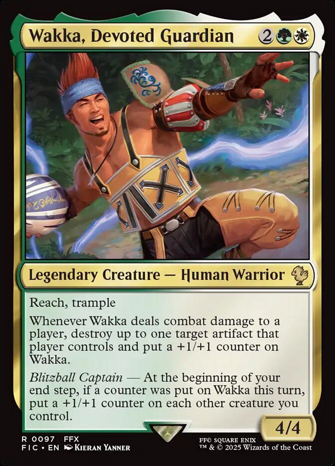 Wakka, Devoted Guardian 97 (Commander: FINAL FANTASY)  | Good Games Morley