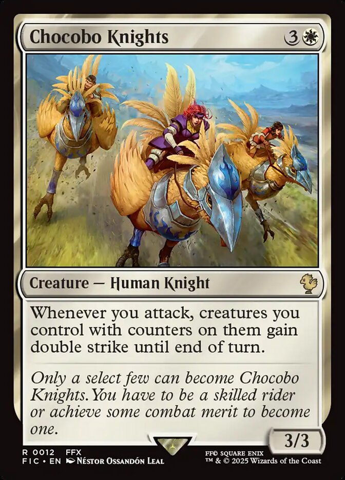 Chocobo Knights 12 (Commander: FINAL FANTASY)  | Good Games Morley