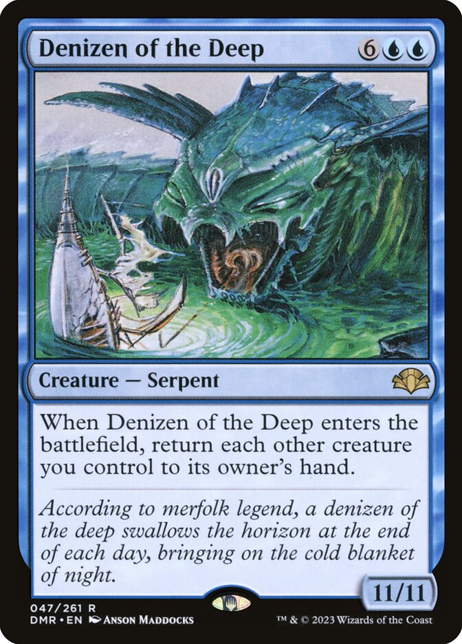 Denizen of the Deep 47/261 (Dominaria Remastered)  | Good Games Morley