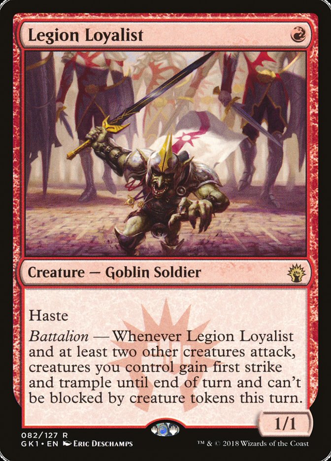 Legion Loyalist 82/127 (Guilds of Ravnica: Guild Kits)  | Good Games Morley