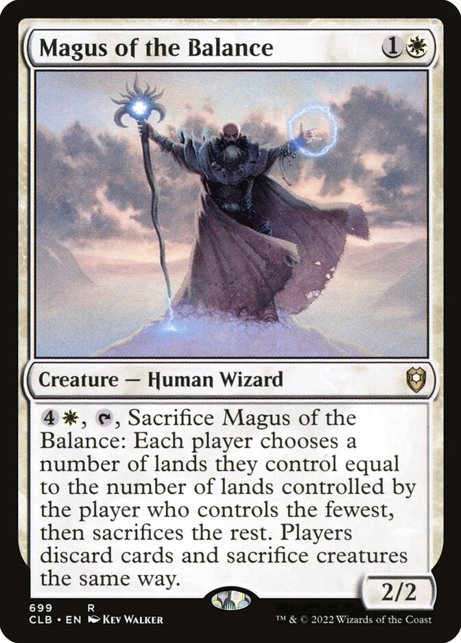 Magus of the Balance 699 (Commander Legends: Battle for Baldur's Gate)  | Good Games Morley