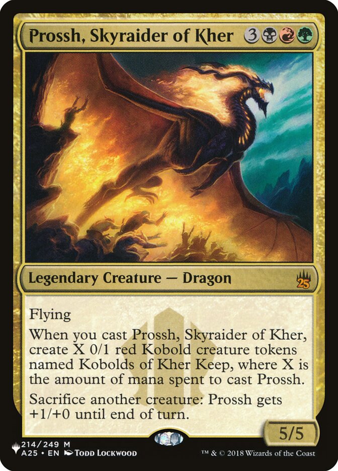 Prossh, Skyraider of Kher A25-214/5075 (The List Reprints)  | Good Games Morley