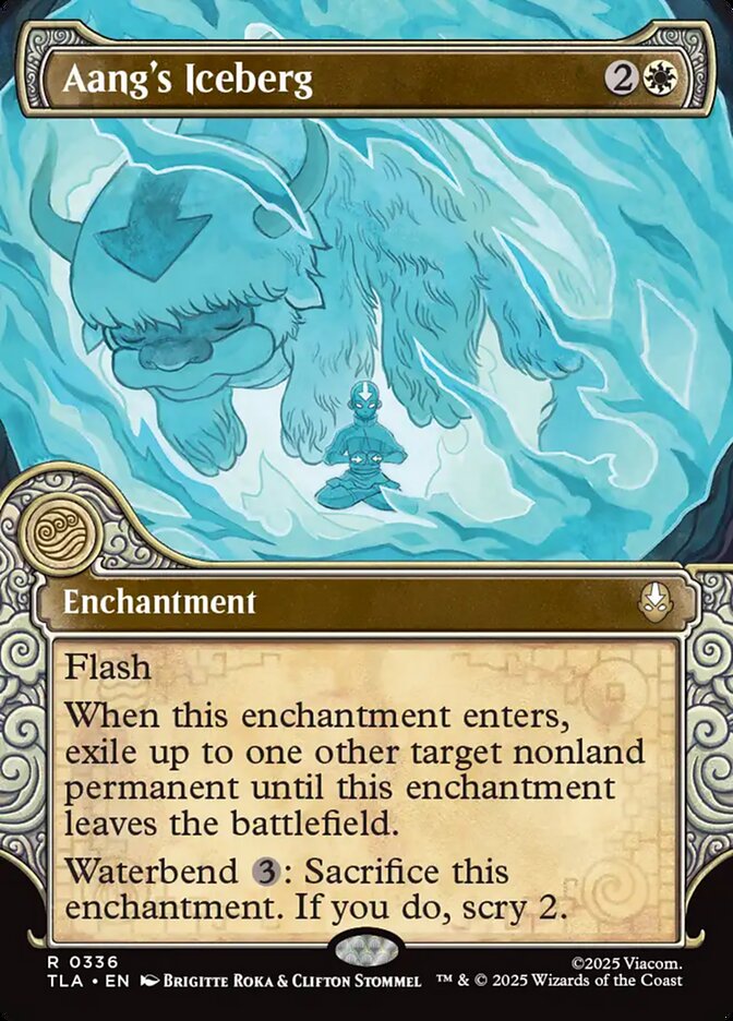 Aang's Iceberg  336/286 (Avatar: The Last Airbender)  - Showcase Foil | Good Games Morley