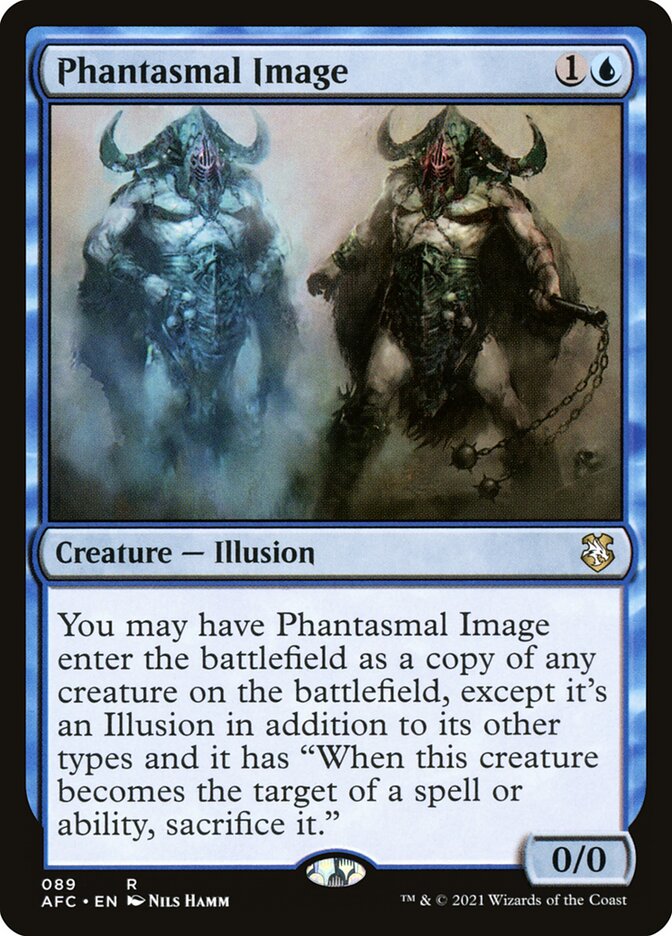 Phantasmal Image 89/62 (Commander: Adventures in the Forgotten Realms)  | Good Games Morley