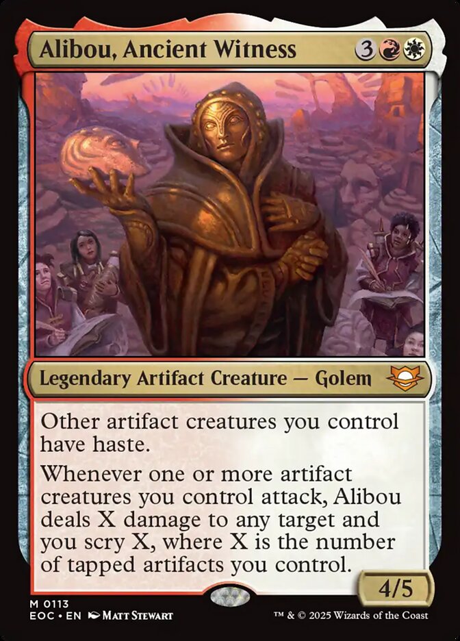 Alibou, Ancient Witness 113 (Commander: Edge of Eternities)  | Good Games Morley