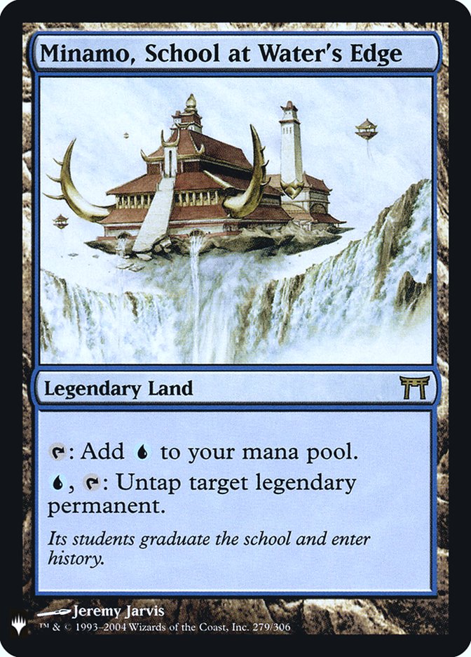 Minamo, School at Water's Edge 279 (The List Reprints)  - Foil | Good Games Morley