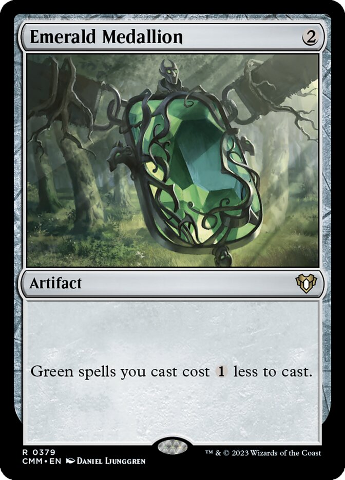 Emerald Medallion 379/451 (Commander Masters)  | Good Games Morley