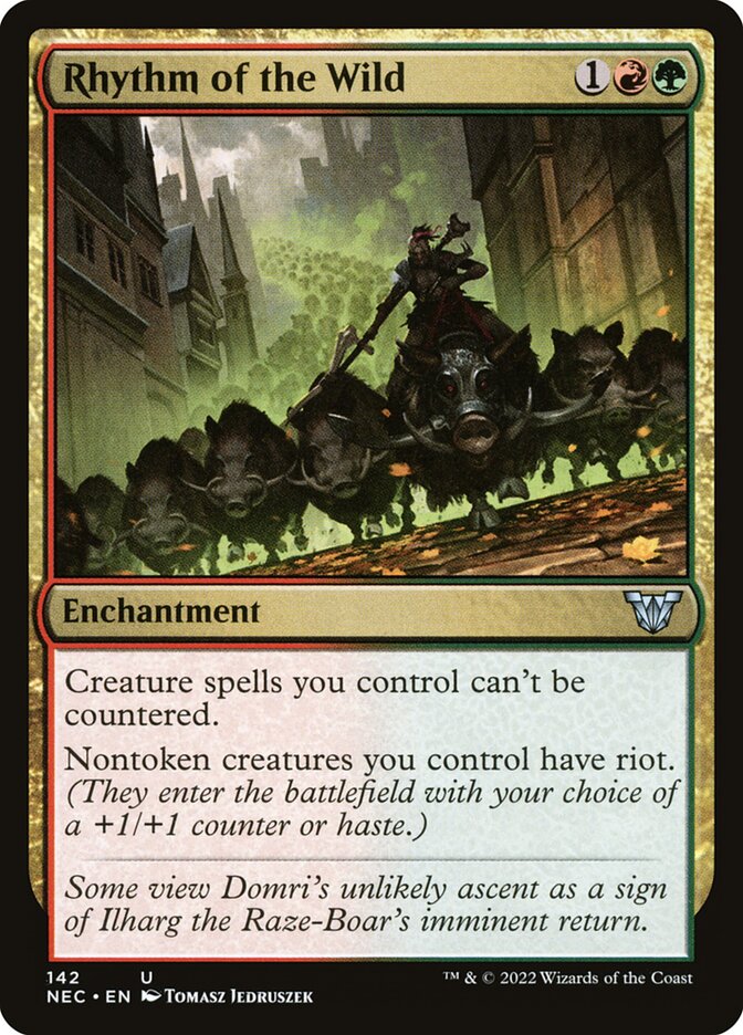 Rhythm of the Wild 142/38 (Commander: Kamigawa: Neon Dynasty)  | Good Games Morley