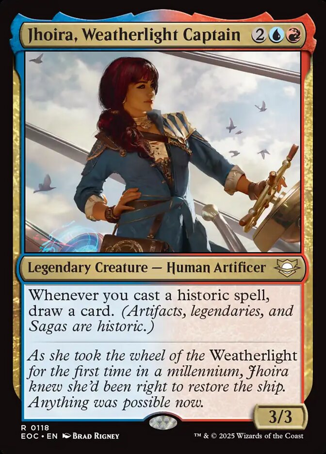 Jhoira, Weatherlight Captain 118 (Commander: Edge of Eternities)  | Good Games Morley