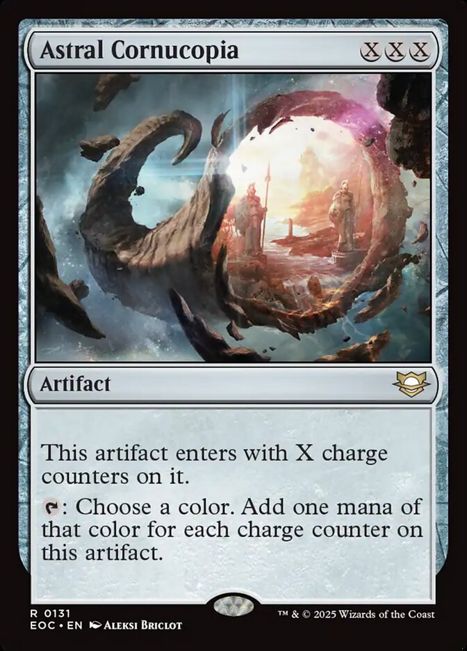 Astral Cornucopia 131 (Commander: Edge of Eternities)  | Good Games Morley