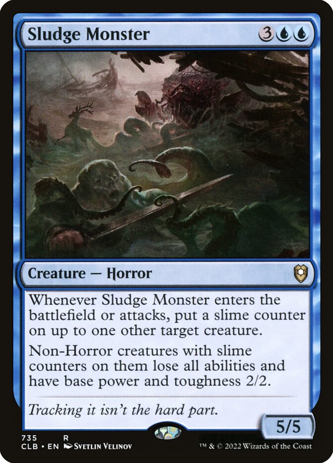 Sludge Monster 735 (Commander Legends: Battle for Baldur's Gate)  | Good Games Morley