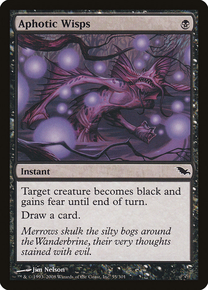 Aphotic Wisps 55 (Shadowmoor)  | Good Games Morley