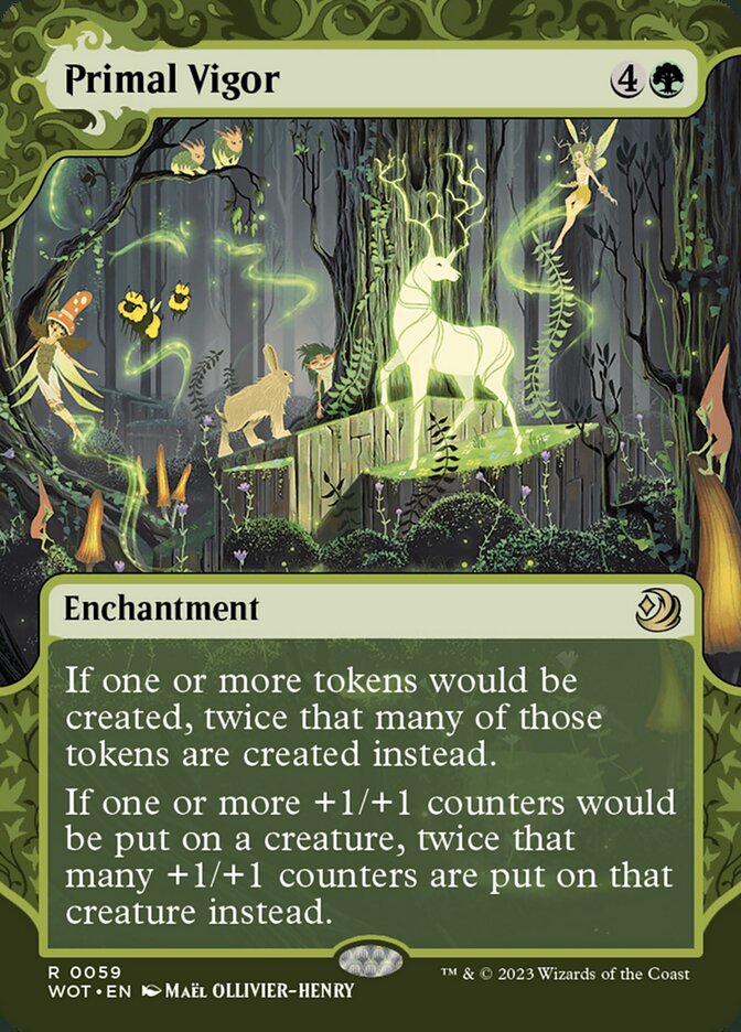 Primal Vigor 59 (Wilds of Eldraine: Enchanting Tales)  - Showcase | Good Games Morley