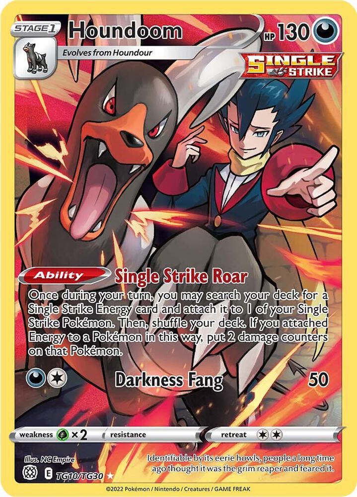 Houndoom TG10/TG30 (SWSH09: Brilliant Stars Trainer Gallery)  - Holofoil | Good Games Morley