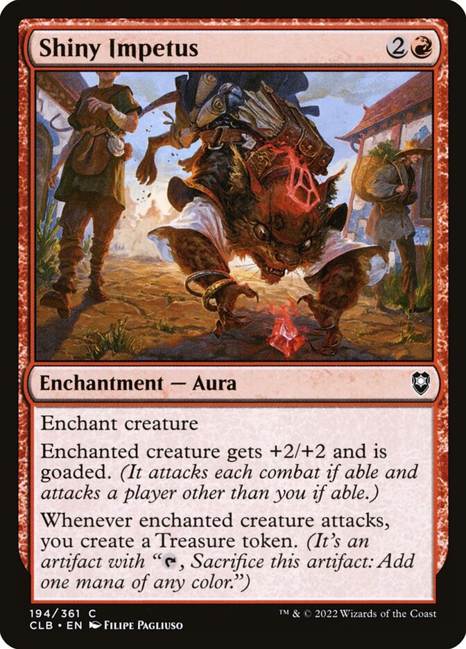 Shiny Impetus 194 (Commander Legends: Battle for Baldur's Gate)  - Foil | Good Games Morley
