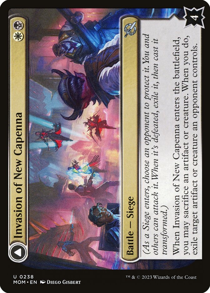 Invasion of New Capenna // Holy Frazzle-Cannon 238/291 (March of the Machine)  - Foil | Good Games Morley