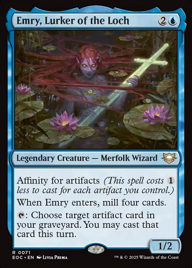 Emry, Lurker of the Loch 71 (Commander: Edge of Eternities)  | Good Games Morley