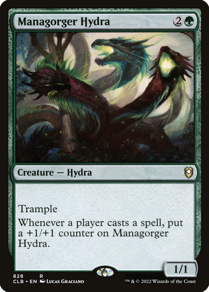 Managorger Hydra 828/361 (Commander Legends: Battle for Baldur's Gate)  | Good Games Morley