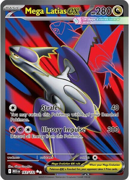 Mega Latias ex 163/132 (ME01: Mega Evolution)  - Holofoil | Good Games Morley