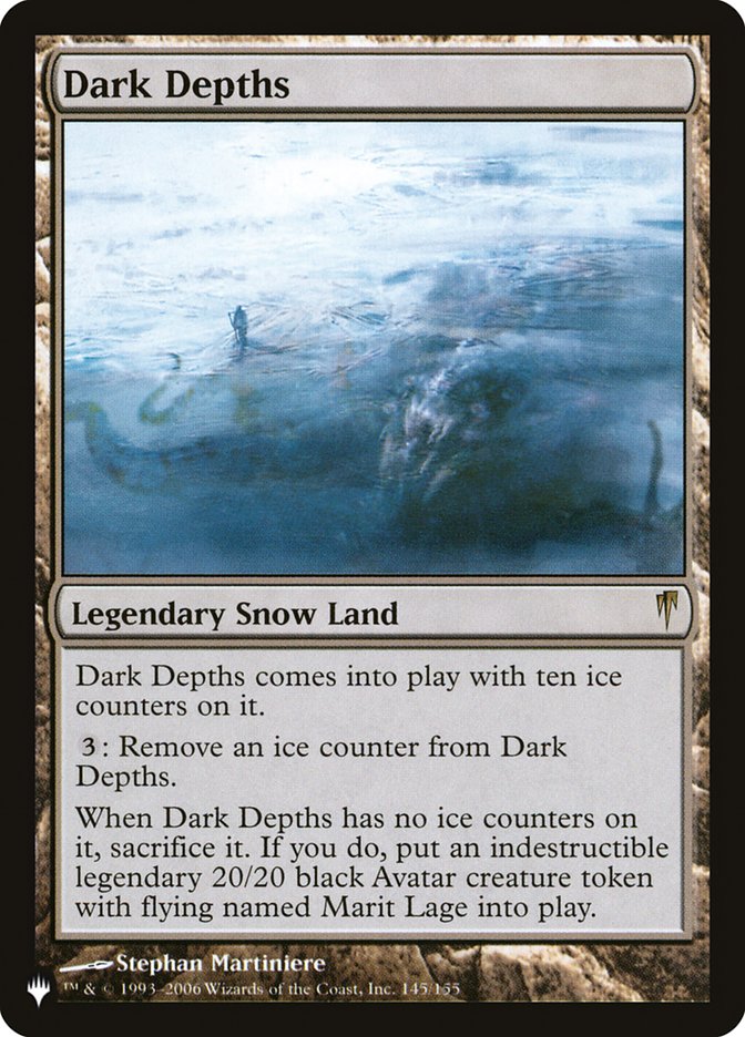 Dark Depths 145/155 (The List Reprints)  | Good Games Morley