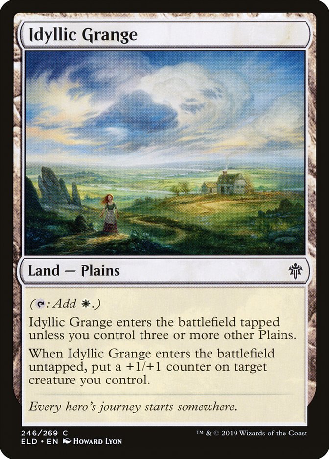 Idyllic Grange 246 (Throne of Eldraine)  | Good Games Morley