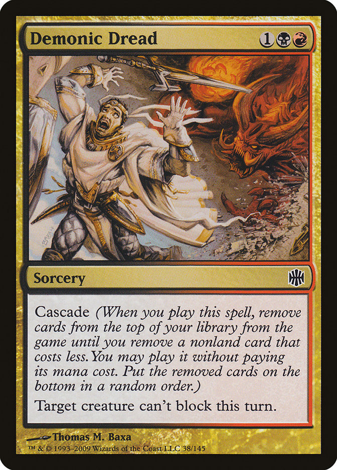 Demonic Dread 38/145 (Alara Reborn)  | Good Games Morley