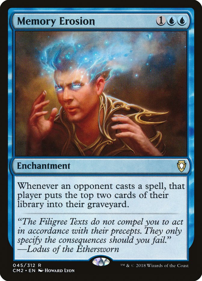 Memory Erosion 45/312 (Commander Anthology Volume II)  | Good Games Morley