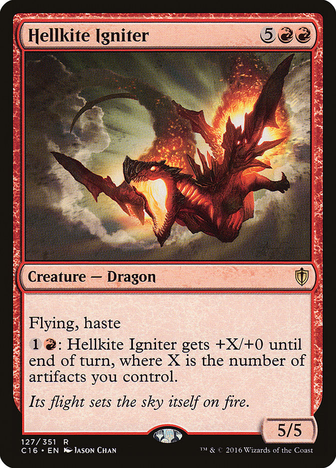 Hellkite Igniter 127/351 (Commander 2016)  | Good Games Morley