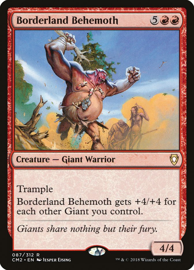 Borderland Behemoth 87/312 (Commander Anthology Volume II)  | Good Games Morley