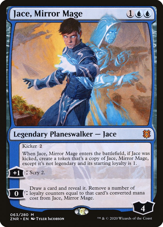 Jace, Mirror Mage 63/280 (Zendikar Rising)  - Foil | Good Games Morley