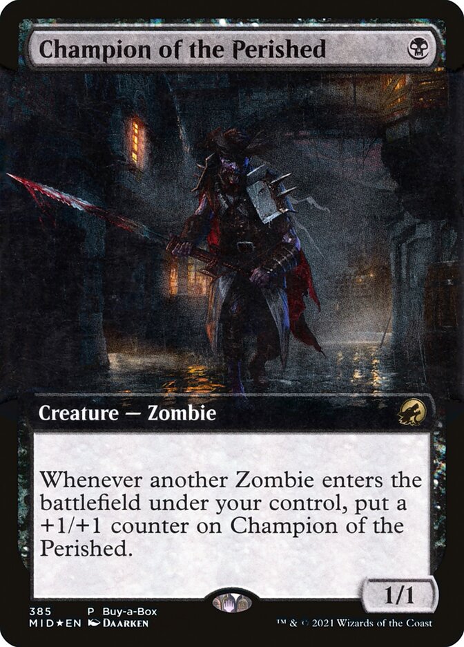 Champion of the Perished 385 (Buy-A-Box Promos)  - Foil | Good Games Morley