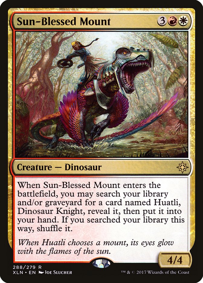 Sun-Blessed Mount 288/279 (Ixalan)  | Good Games Morley