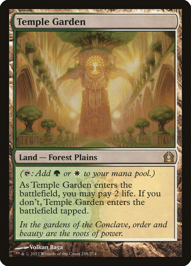 Temple Garden 248/274 (Return to Ravnica)  | Good Games Morley