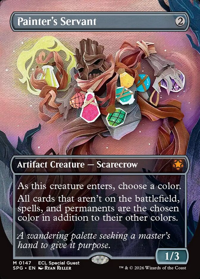 Painter's Servant 147/0 (Special Guests)  - Borderless Foil | Good Games Morley