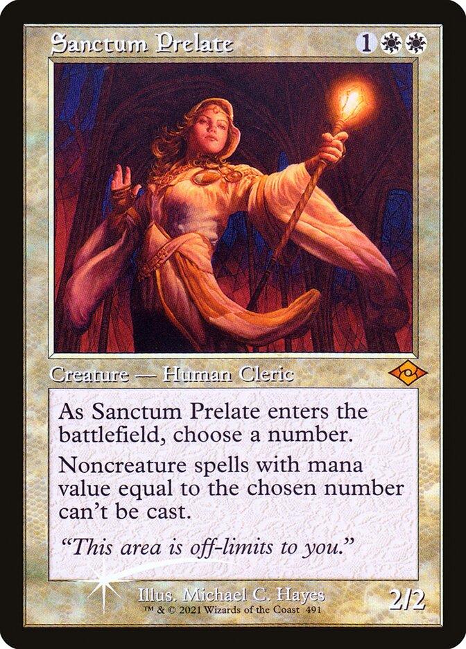 Sanctum Prelate 491/303 (Buy-A-Box Promos)  - Foil | Good Games Morley