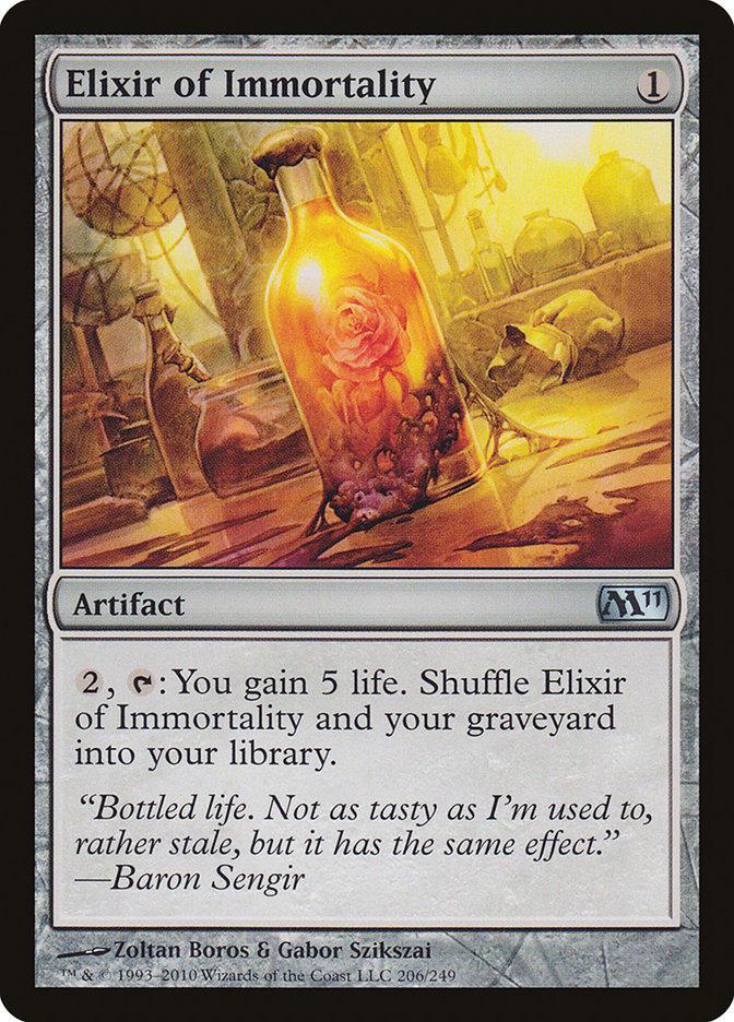 Elixir of Immortality 206/249 (Magic 2011 (M11))  | Good Games Morley