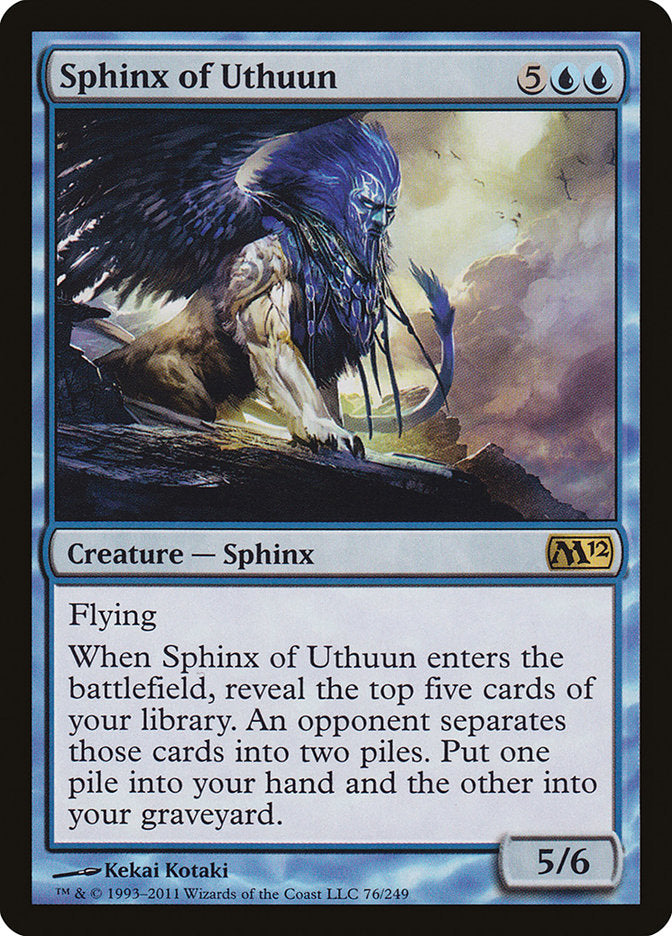 Sphinx of Uthuun 76/249 (Magic 2012 (M12))  - Foil | Good Games Morley