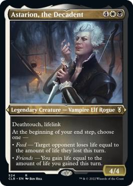 Astarion, the Decadent 524 (Commander Legends: Battle for Baldur's Gate)  - Etched Foil | Good Games Morley