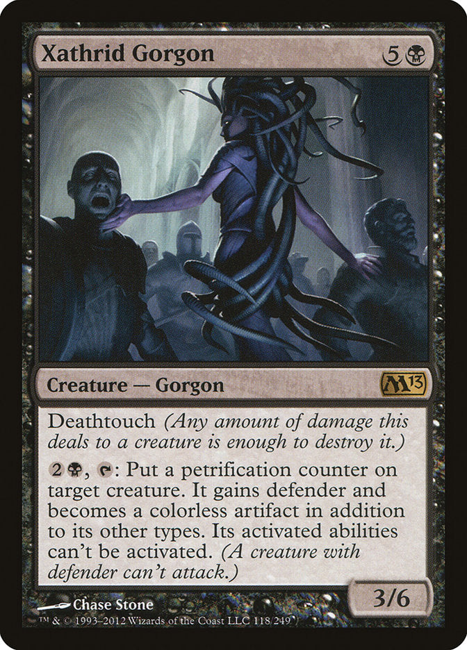 Xathrid Gorgon 118/249 (Magic 2013 (M13))  | Good Games Morley
