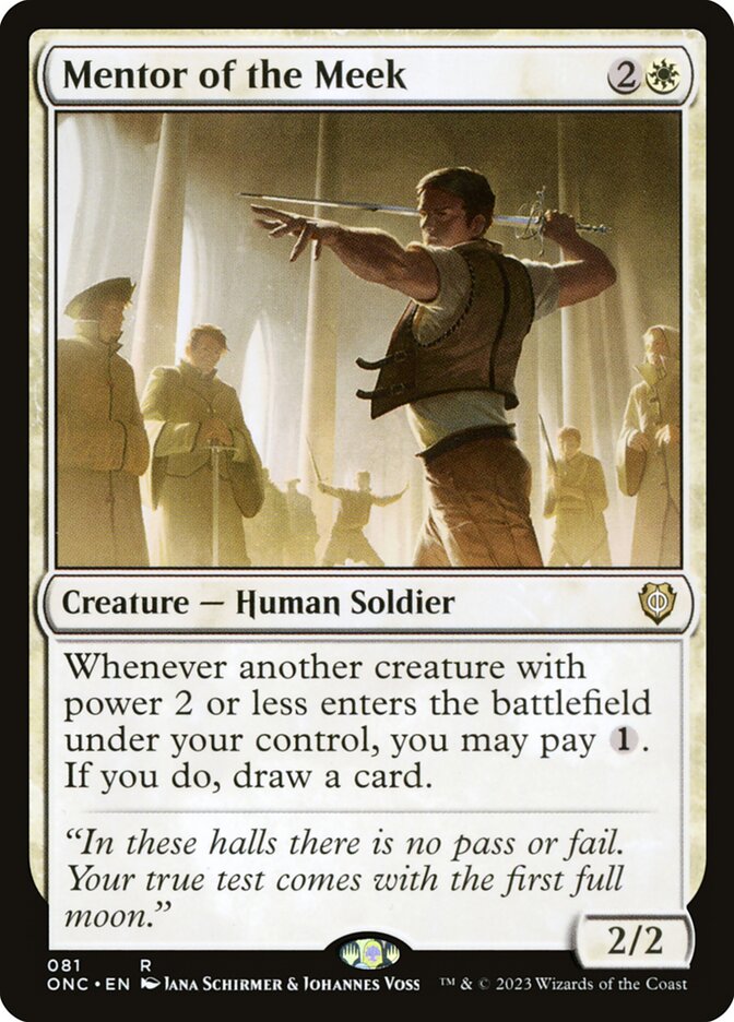 Mentor of the Meek 81 (Commander: Phyrexia: All Will Be One)  | Good Games Morley