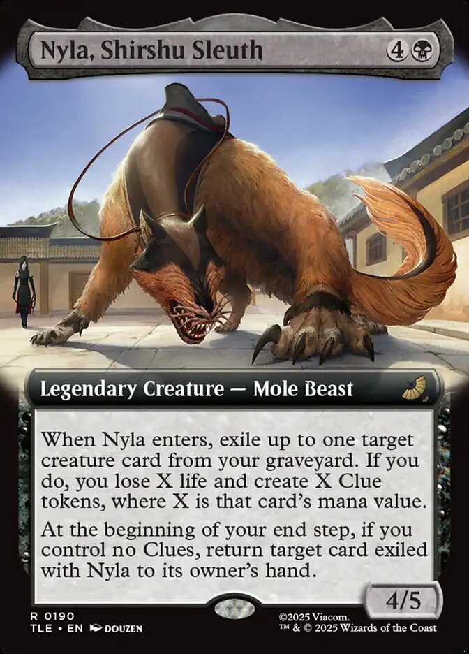 Nyla, Shirshu Sleuth 190/317 (Avatar: The Last Airbender: Eternal-Legal)  - Extended Art Foil | Good Games Morley