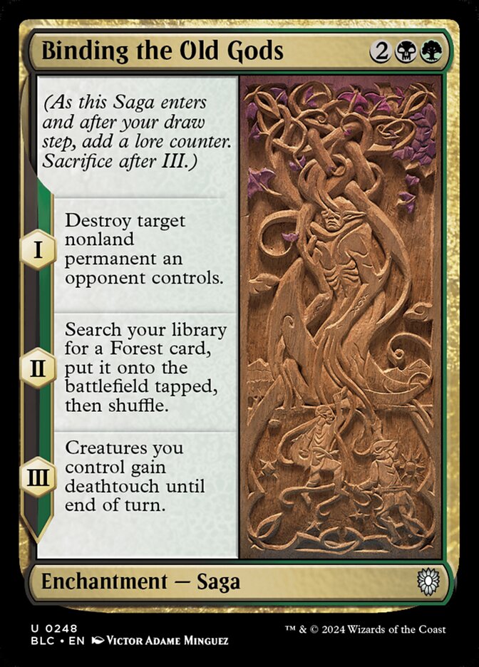 Binding the Old Gods 248 (Commander: Bloomburrow)  | Good Games Morley