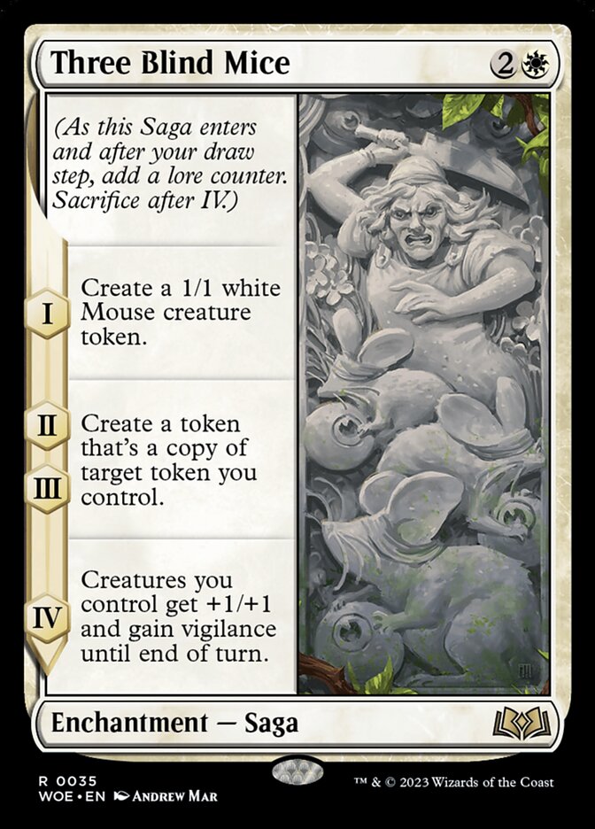 Three Blind Mice 35/276 (Wilds of Eldraine)  - Foil | Good Games Morley