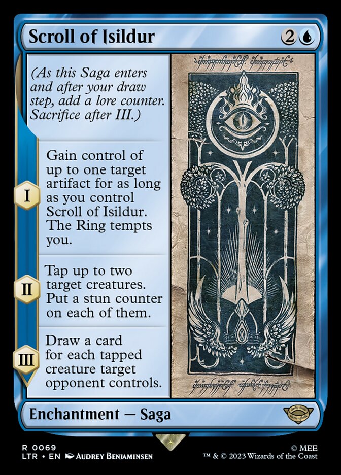 Scroll of Isildur 69/281 (Universes Beyond: The Lord of the Rings: Tales of Middle-earth)  - Foil | Good Games Morley