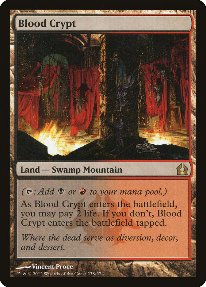Blood Crypt 238/274 (Return to Ravnica)  | Good Games Morley
