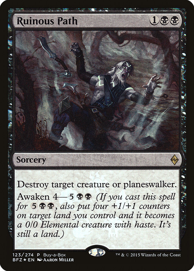 Ruinous Path 123/90 (Buy-A-Box Promos)  - Foil | Good Games Morley